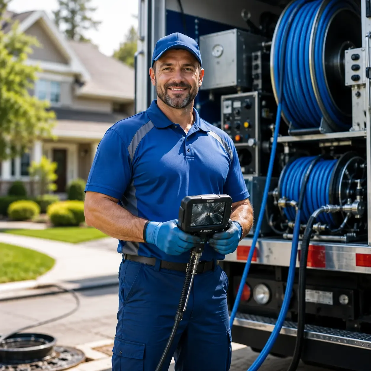Local outdoor drain cleaning specialists in Shelton, CT